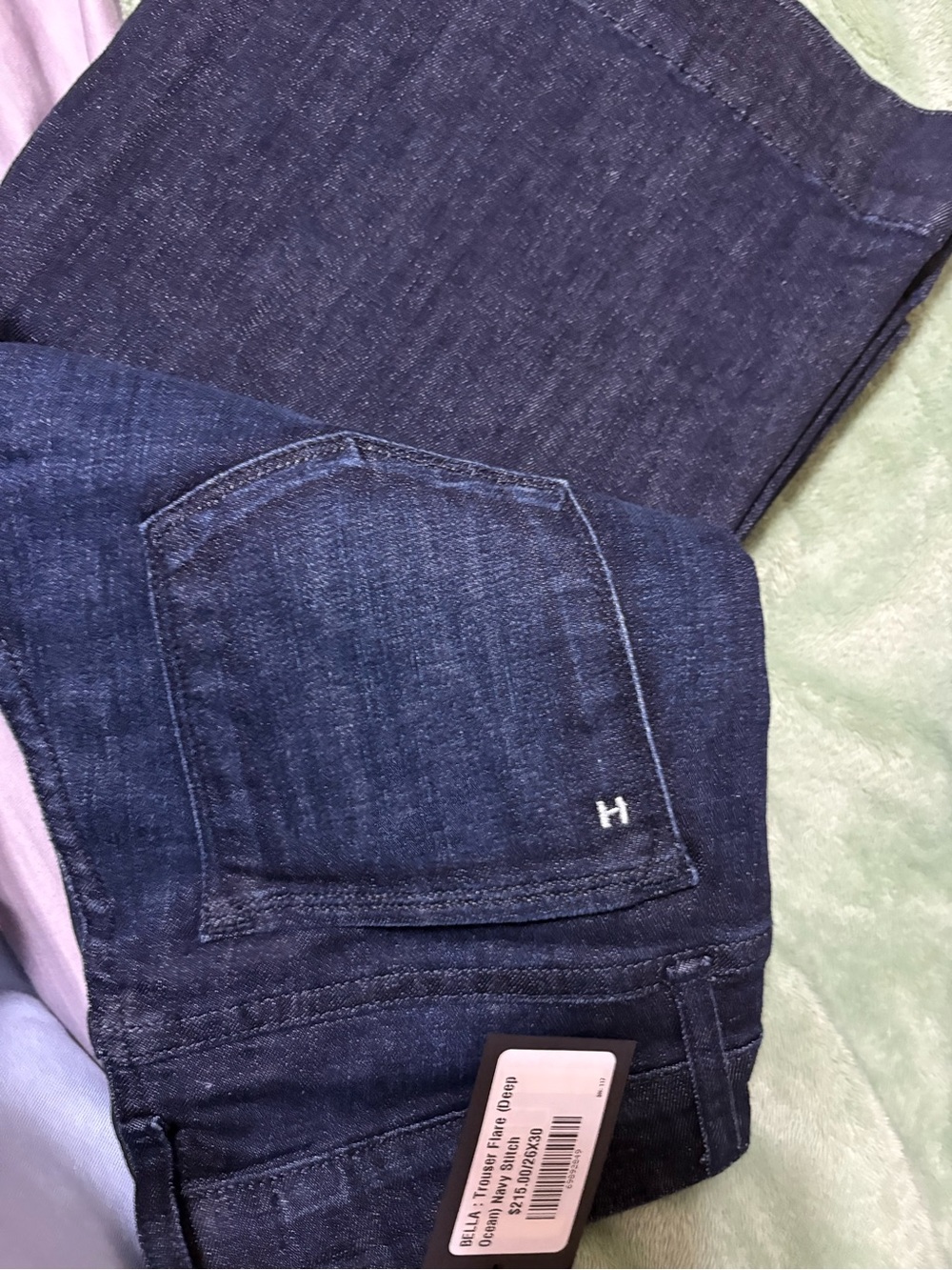 Dark Blue Skinny Jeans with High-Rise Fit